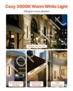 Modernus LED lauko sieninis šviestuvas (600 mm) - Image 4