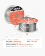 Nerūdijančio plieno MIG suvirinimo viela ER308L (0,8 mm, 0,9 kg) - Image 7