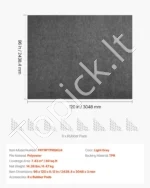 Premium klasės neslystantis kilimo paklotas 2,44 x 3,05 m (3 mm) - Image 7