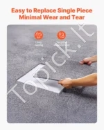 Savaime lipnios kiliminės plytelės 457 x 457 mm (10 vnt.) – Pilka spalva - Image 6