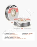 Savisaugė miltelinė suvirinimo viela E71T-11 (0,8 mm, 4,5 kg) - Image 6