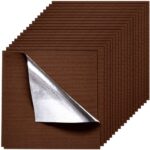 Savaime lipnios kiliminės plytelės 610x610 mm (20 vnt.) – Ruda spalva
