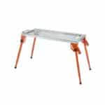 Welding Table 44" x 21" 500LBS Folding Workbench with 4-Level Adjustable Height