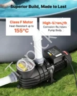 Antžeminio baseino siurblys, 250 W, 11 700 l/h, su filtravimo krepšeliu - Image 6