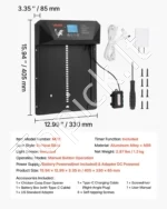 Automatinės vištidės durelės su LCD ekranu ir šviesos jutikliu - Image 7