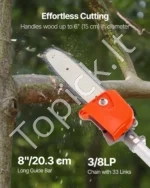 Benzininis aukštapjovė-genėtuvas, 33 cm³, 2-taktis, 20,3 cm pjovimo juosta - Image 4