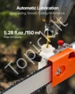 Benzininis aukštapjovė-genėtuvas su besisukančia galvute, 43 cm³, 2-taktis, 25,4 cm pjovimo juosta - Image 5