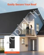 EPDM guminė stogo danga, 4,57 m x 7,62 m (15 x 25 pėdų), 1,14 mm (45 mil) storio - Image 3