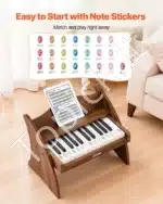 Medinis skaitmeninis pianinas vaikams, 25 klavišai - Image 5