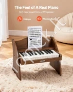 Medinis skaitmeninis pianinas vaikams, 25 klavišai - Image 2