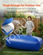 Minkšta vandens talpa iš PVC, 1000 l (mėlyna) - Image 3