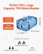 Minkšta vandens talpa iš TPU, 132 l - Image 2