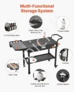 Mobili lauko virtuvė ir kepsninės stalas, 787 x 432 mm stalviršis - Image 5