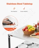 Mobili lauko virtuvė ir kepsninės stalas, 800 x 610 mm nerūdijančio plieno stalviršis - Image 5