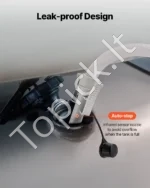 Mobilus kuro bakas su 12V elektriniu siurbliu, 121 l talpos degalų stotelė ant ratų - Image 5