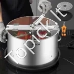 Rankinis lapų ir žiedų trimeris, 415 mm dubens formos derliaus apdorojimo/nuėmimo mašina - Image 5