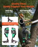 Reguliuojamo aukščio medžių laipiojimo smaigaliai, iki 159 kg - Image 2