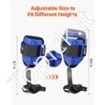 Reguliuojamo aukščio medžių laipiojimo smaigaliai su saugos diržu, iki 159 kg - Image 2