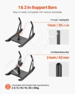 Sunkumų kilnojimo rogės sportui, 745 mm x 440 mm x 475 mm, juodas - Image 4