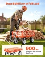 Sustiprintas sodo vežimėlis 408,2 kg, su 25,4 cm padangomis - Image 2