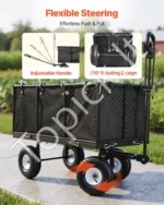 Sustiprintas sodo vežimėlis 544,3 kg, su 25,4 cm padangomis - Image 5