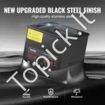 Ultragarsinė valymo mašina, 2 l, su mechaniniu valdymu, šildytuvu ir laikmačiu - Image 5