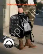Vandeniui atsparus motociklo krepšys ant galinės sėdynės, 28 L - Image 5