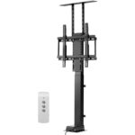 Motorizuotas televizoriaus keltuvas, ekranams nuo 81 cm iki 152 cm, iki 60 kg, su nuotolinio valdymo pultu