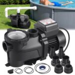 Baseino siurblys, 400 W, 11 100 l/h, su 24 valandų laikmačiu