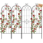 Sodo grotelės vijokliniams augalams, 180 x 52,5 cm, 4 vnt. pakuotė