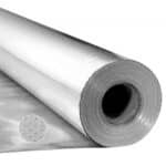 Dvipusė perforuota šilumą atspindinti izoliacija, 0,15 mm storio, 76,2 m x 1,22 m, austo audinio pagrindas