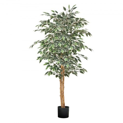 de2FRZS5FTRSSLX05VE6P001V02Fgoods_img-v22Fartificial-trees-m100-1.2.jpg Aukštos kokybės dirbtinis fikuso medis su vazonu, 1524 mm - Image 1