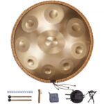 Rankinis plieno būgnas (Handpan) 550 mm, 9 natos, D-moll (432 Hz)
