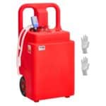 Mobilus kuro bakas su 12V elektriniu siurbliu, 121 l talpos degalų stotelė ant ratų