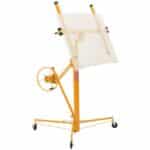Gipso kartono keltuvas, 1530 x 1530 x 1450 mm, iki 68 kg keliamosios galios, su teleskopine svirtimi ir ratukais