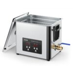 Ultragarsinė valymo mašina, 10 l, skaitmeninis valdymas, 240 W, su krepšeliu