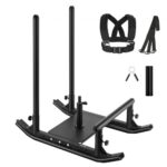 Sunkumų kilnojimo rogės sportui, 1040mm x 660 mm x 1030 mm, juodas