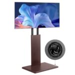 Universalus televizoriaus stovas su pasukimo funkcija, ekranams nuo 81 cm iki 178 cm, iki 45 kg