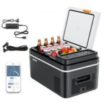 Kompresorinis automobilinis šaldytuvas, 22 l, 12/24/220 V, su programėle