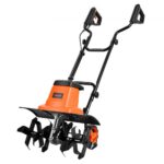 Elektrinis kultivatorius, 45 cm darbinio pločio, 1500 W (juodas/oranžinis)