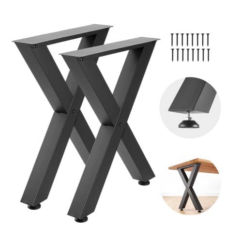 de2FZTCFKXX2824IDAGR1001V02Fgoods_img-v12Ftable-legs-m100-1.2.jpg Plieninės stalo kojos, X formos, 750 mm x 600 mm, 2 vnt., juodos - Image 1