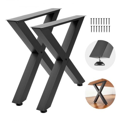 de2FZTCFKXX2831IBPCFO001V02Fgoods_img-v12Ftable-legs-m100-1.2.jpg Plieninės stalo kojos, X formos, 750 mm x 790 mm, 2 vnt., juodos - Image 1