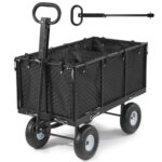 Sustiprintas sodo vežimėlis 544,3 kg, su 25,4 cm padangomis