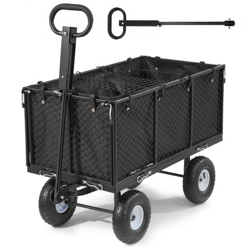 de2FZXHYTCHS12009S9VZ001V02Fgoods_img-v12Fgarden-cart-m100-1.2.jpg Sustiprintas sodo vežimėlis 544,3 kg, su 25,4 cm padangomis - Image 1