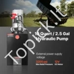 10 l hidraulinis energijos blokas, vieno veikimo, 12 V DC - Image 2