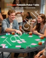 1170 mm aštuonkampis sulankstomas pokerio stalas 8 žaidėjams - Image 2