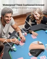 1225 mm aštuonkampis sulankstomas pokerio stalas 8 žaidėjams - Image 4