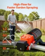 12V DC savisiurbis diafragminis vandens siurblys, 4,5 l/min, 80 PSI - Image 2