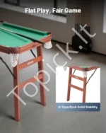 140 cm sulankstomas biliardo stalas šeimai - Image 5