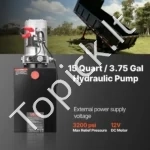 15 l hidraulinis energijos blokas, vieno veikimo, 12 V DC - Image 2